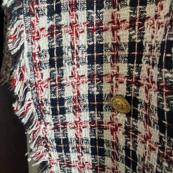 Tweed Plaid Blazer - X-Small - Excellent condition - Picture 11 of 14